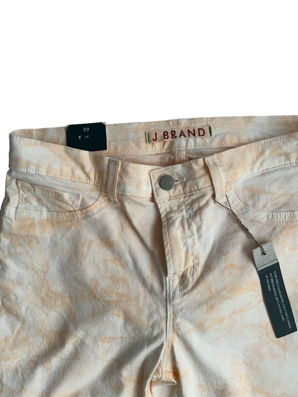 J Brand Tie-Dye Salmon Skinny Leg Jeans – Size 29 (New with Tags)